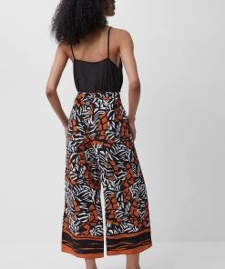 French Connection Afara Drape Culottes