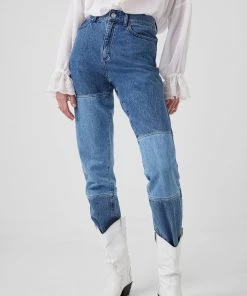 French Connection Palmira Recycled Two-Tone Jeans