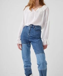 French Connection Palmira Recycled Two-Tone Jeans