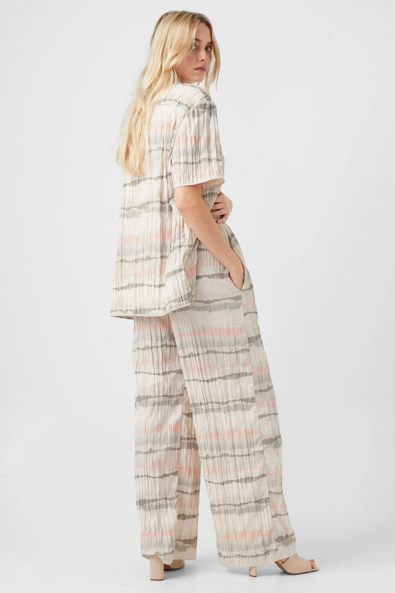 French Connection Hope Crinkle Trouser 5 French Connection Hope Crinkle Trouser