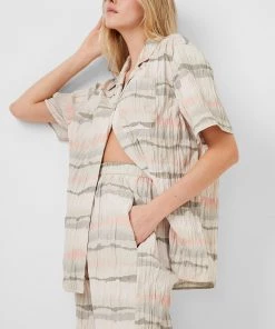 French Connection Hope Crinkle Trouser 10 French Connection Hope Crinkle Trouser