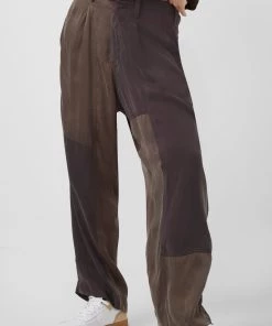 French Connection Altra Colour Block Drape Trousers
