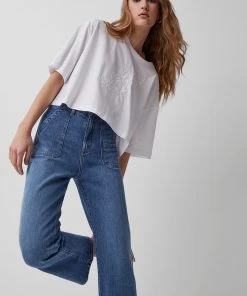 French Connection Robyne Recycled Kick Flare Jeans