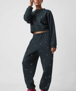 French Connection Sale Rina Embellished Joggers