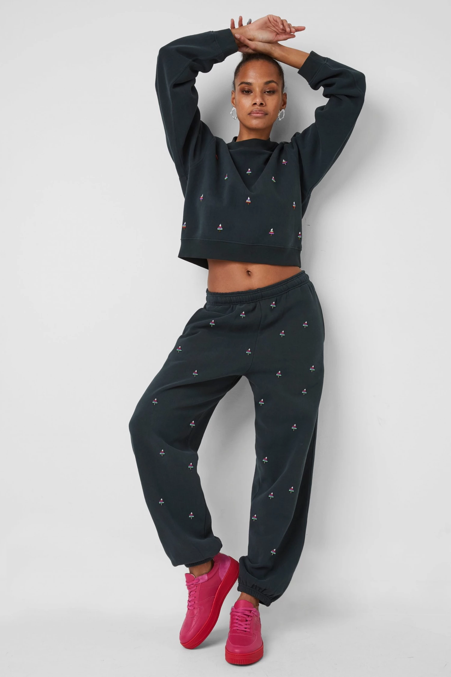 French Connection Sale Rina Embellished Sweatshirt 4 French Connection Sale Rina Embellished Sweatshirt