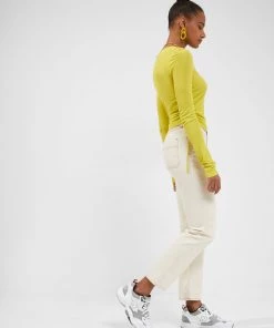 French Connection Zito Organic High-Rise Straight Jeans