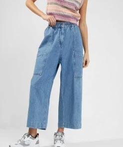 French Connection Zuzi Linen Denim Carpenter Jeans