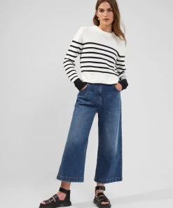 French Connection Comfort Recycled Culottes Jeans
