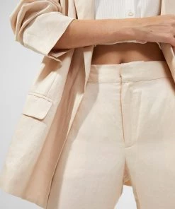 French Connection Arlo Drape Tapered Trousers