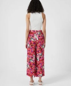 French Connection New In Adelphie Delphine Wide-leg Culotte Trousers 8 French Connection New In Adelphie Delphine Wide-leg Culotte Trousers