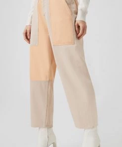 French Connection Last Chance To Buy Potter Organic Cotton Colour-Block Jeans