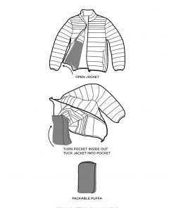 French Connection Bea Packable Puffa Jacket