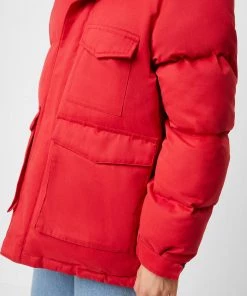 French Connection Micro Cotton Drill Puffer Jacket Coats & Jackets