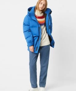 French Connection Micro Cotton Drill Puffer Jacket Coats & Jackets