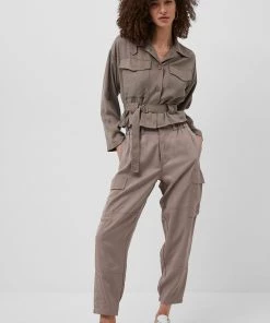 French Connection Airietta Lyocell Cropped Jacket