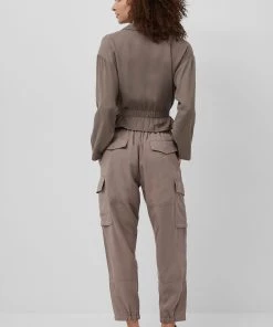 French Connection Airietta Lyocell Cropped Jacket