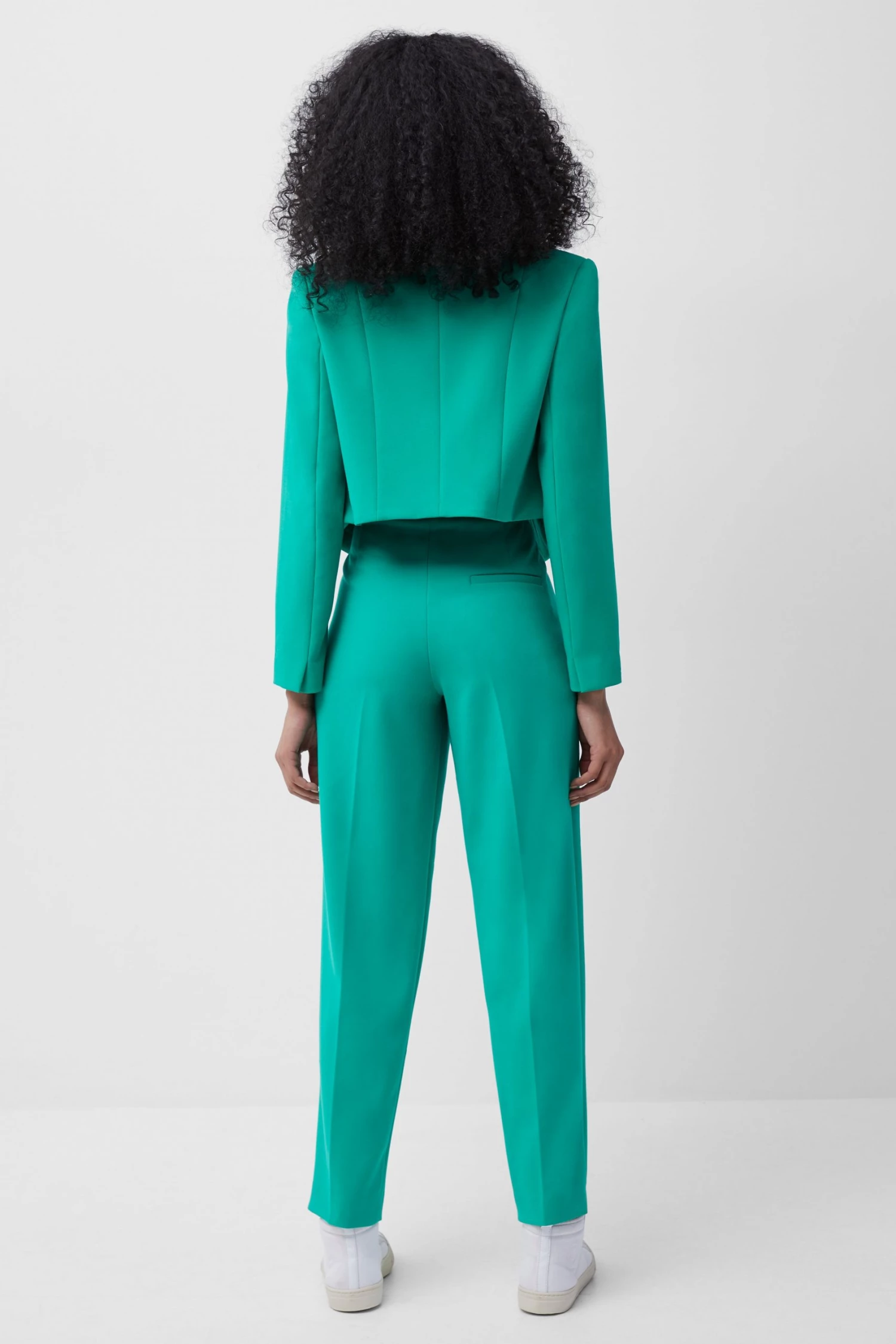 French Connection Sale Indi Whisper Ruth Cropped Blazer 10 French Connection Sale Indi Whisper Ruth Cropped Blazer