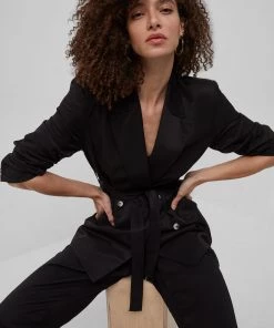 French Connection Carena Suiting Double Breasted Blazer