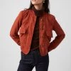French Connection Alba Suede Biker Jacket