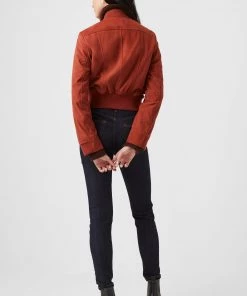 French Connection Alba Suede Biker Jacket 9 French Connection Alba Suede Biker Jacket