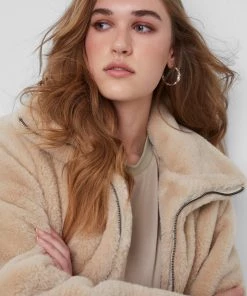 French Connection Sale Buona Faux Fur Zip Thru Jacket 11 French Connection Sale Buona Faux Fur Zip Thru Jacket