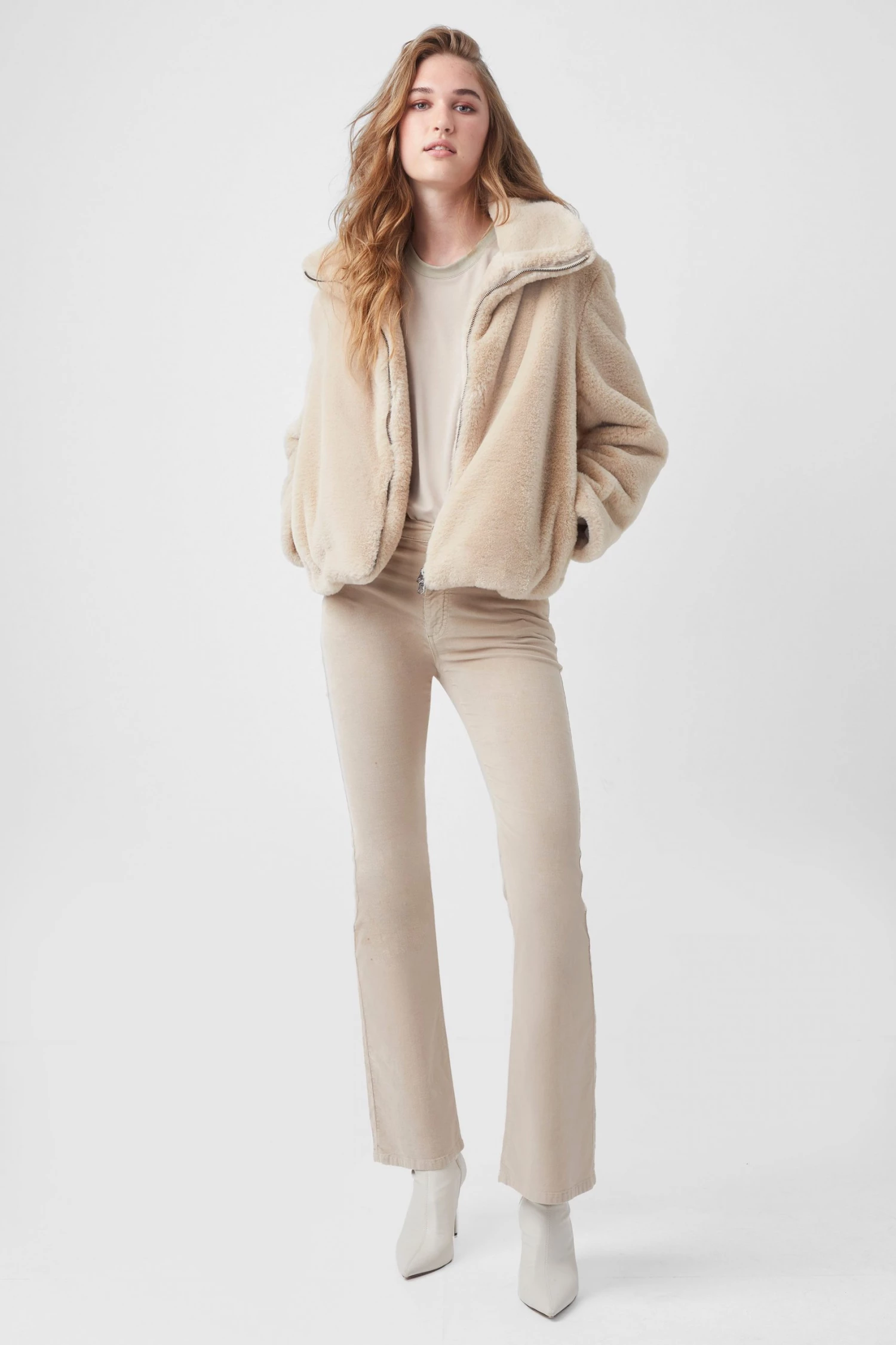 French Connection Sale Buona Faux Fur Zip Thru Jacket 6 French Connection Sale Buona Faux Fur Zip Thru Jacket