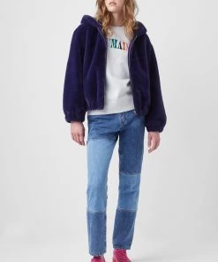 French Connection Sale Buona Faux Fur Hooded Jacket