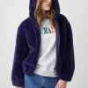 French Connection Sale Buona Faux Fur Hooded Jacket