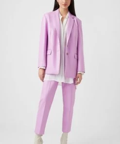 French Connection Sale Crolenda Vegan Leather Suit Jacket