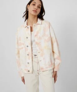 French Connection Organic Zaray Natural-Dye Workwear Jacket Sale