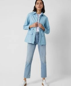 French Connection Etta Recycled Vegan Leather Jacket Coats & Jackets