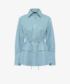 French Connection Etta Recycled Vegan Leather Jacket Coats & Jackets