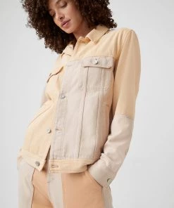 French Connection Prinze Organic Colour-Block Jacket Sale