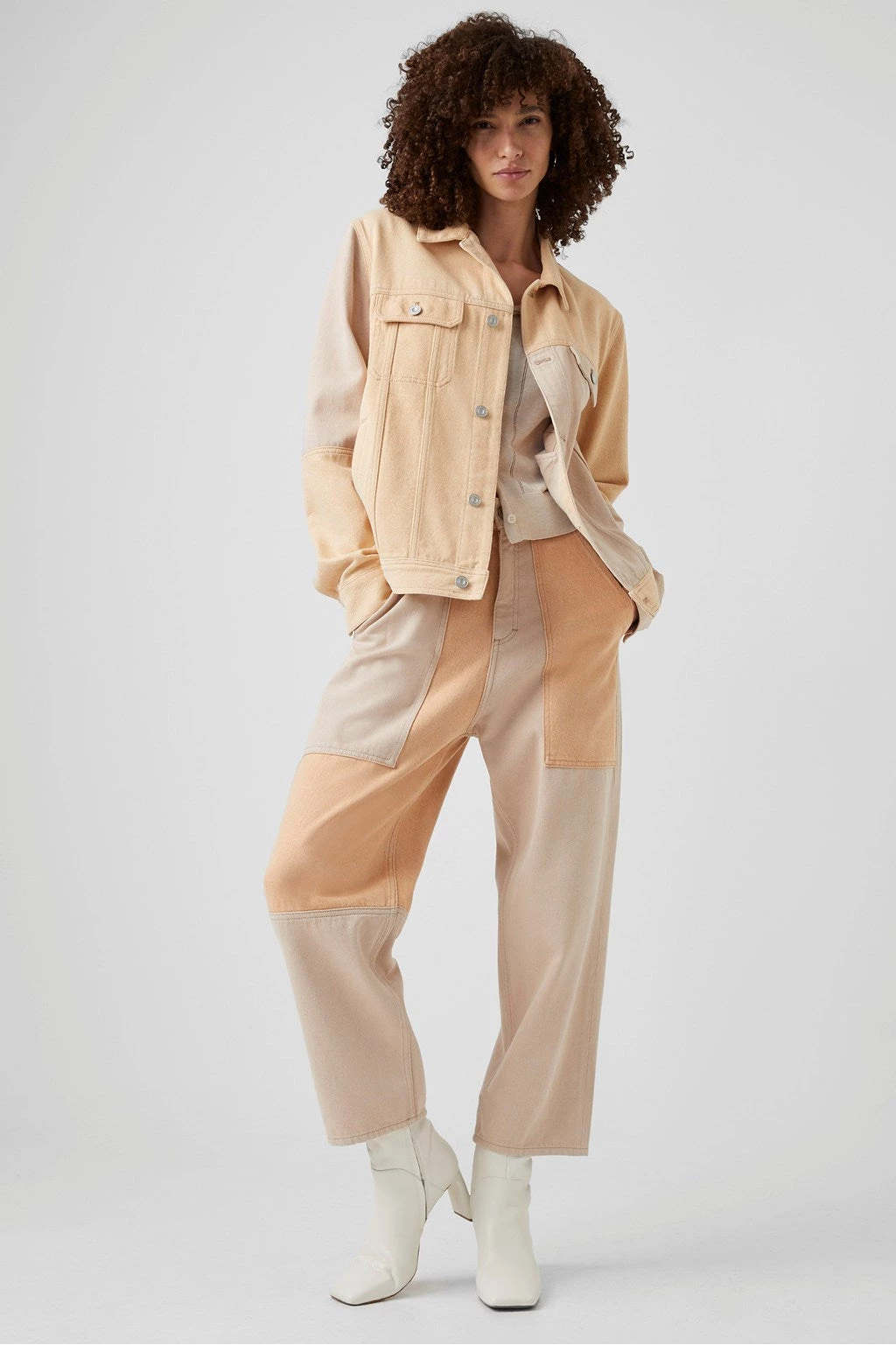 French Connection Prinze Organic Colour-Block Jacket Sale 4 French Connection Prinze Organic Colour-Block Jacket Sale