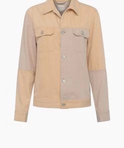 French Connection Prinze Organic Colour-Block Jacket Sale 9 French Connection Prinze Organic Colour-Block Jacket Sale