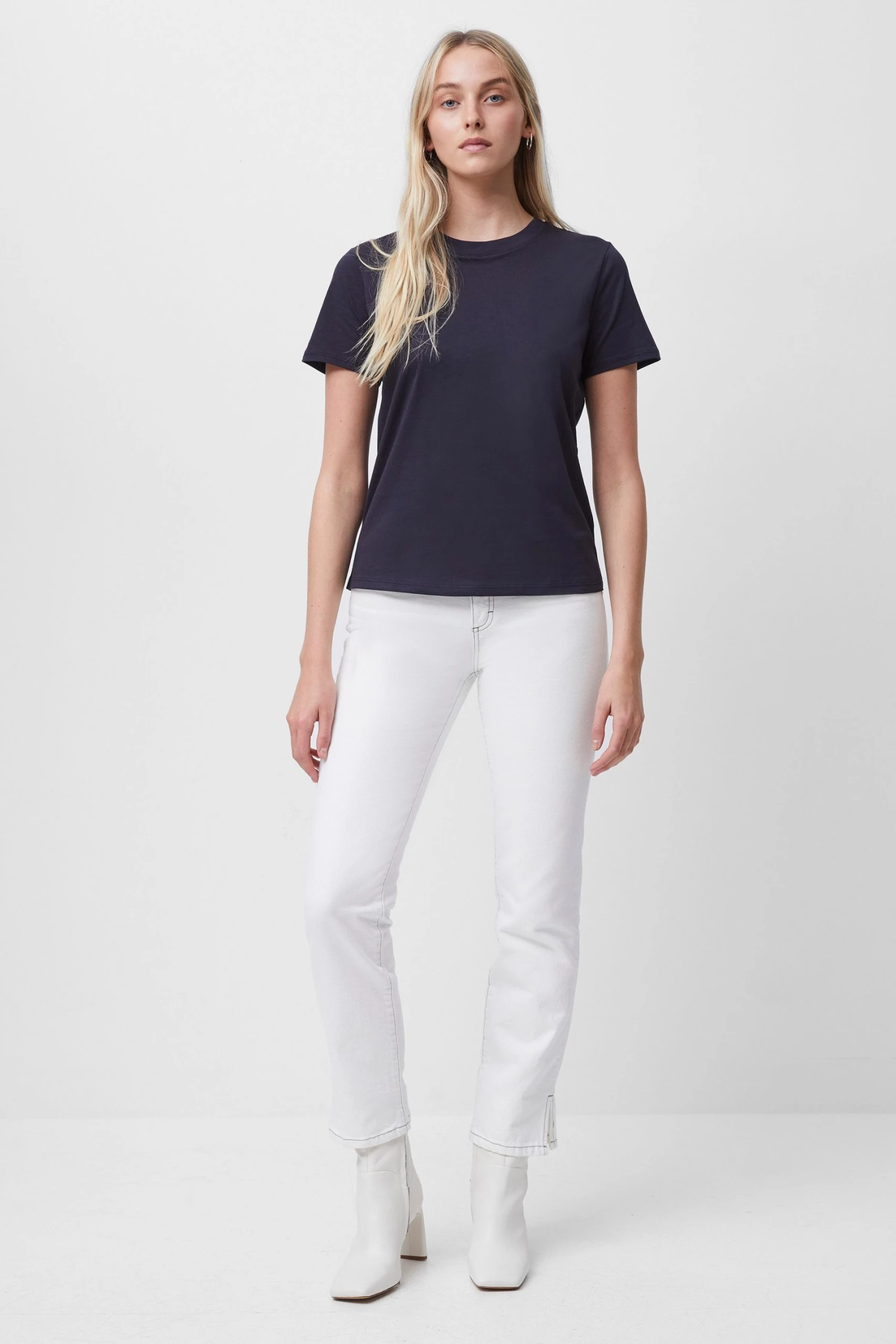 French Connection Boyfit Organic Cotton T-Shirt View All 4 French Connection Boyfit Organic Cotton T-Shirt View All