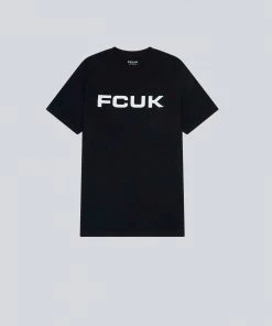 French Connection Fcuk Organic Bold Logo T-Shirt