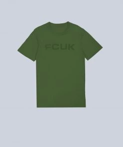French Connection Sale Fcuk Organic Bold Logo T-Shirt