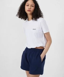 French Connection View All FCUK Organic Cotton Elastic Hem T-Shirt