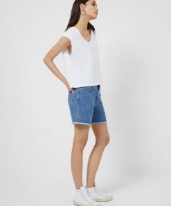 French Connection Perinne Organic Cotton Jersey Top