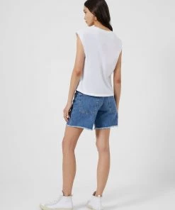 French Connection Perinne Organic Cotton Jersey Top