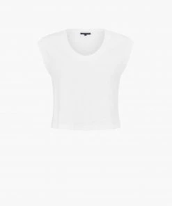 French Connection Perinne Organic Cotton Jersey Top