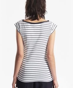 French Connection Sale Tim Tim Stripe T-Shirt