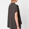 French Connection Tops Ren Cupro Mix Drawstring Hem Tee