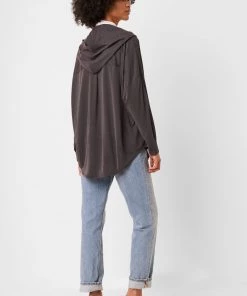 French Connection Renya Jersey Hoodie Tops