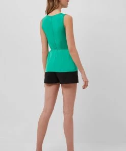 French Connection Tifanee Jersey V-Neck Tank Top