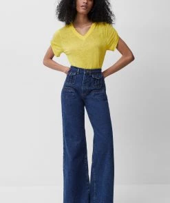 French Connection Tonie Jersey V Neck T-Shirt Sale