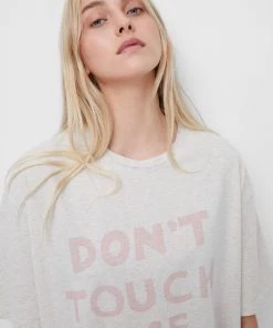French Connection Don't Touch Me Please Organic T-Shirt Sale