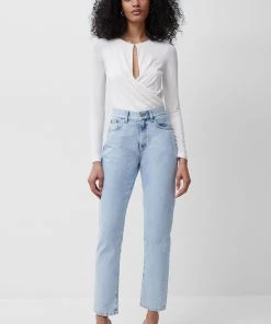 French Connection Samie Jersey Wrap Top Sale