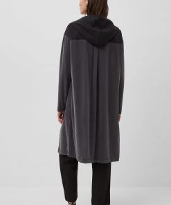 French Connection Renya Cupro Hooded Cardigan Sale